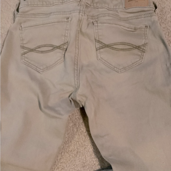 Beige Abercrombie Kids Jeggings size 15/16 - Picture 3 of 3